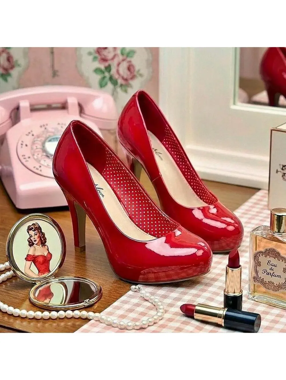 Madden Girl Women's Red Court